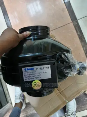 150mm/6" Inline Mechanical / Ventilation Fan