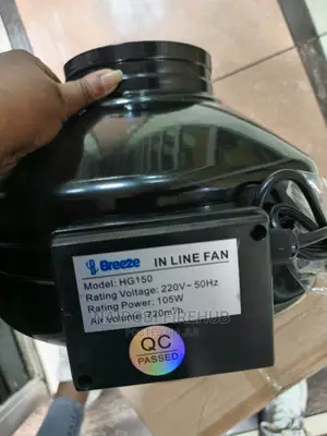 150mm/6" Inline Mechanical / Ventilation Fan