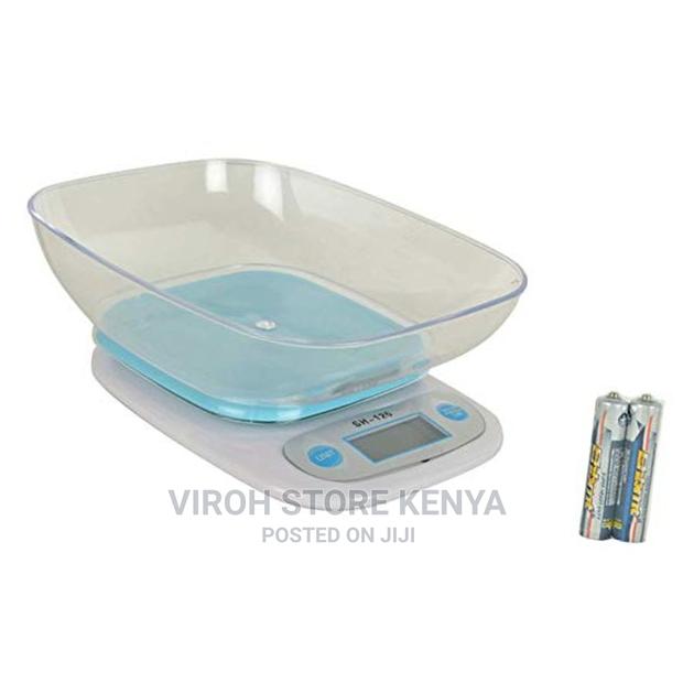 Electronic Digital Scale 7kg Kitchen SH-125 Weight With Bowl