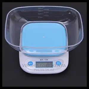 Electronic Digital Scale 7kg Kitchen SH-125 Weight With Bowl