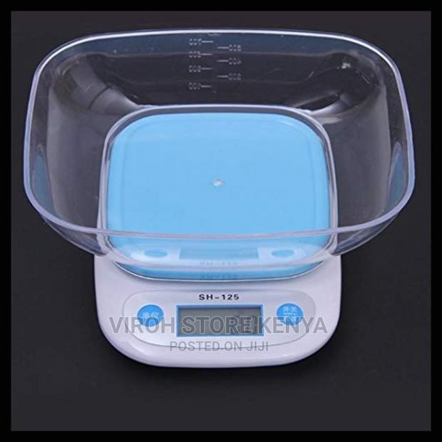 Electronic Digital Scale 7kg Kitchen SH-125 Weight With Bowl - thumbnail 2