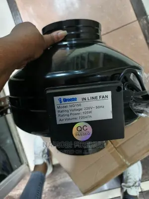 150mm/6" Inline Mechanical / Ventilation Fan