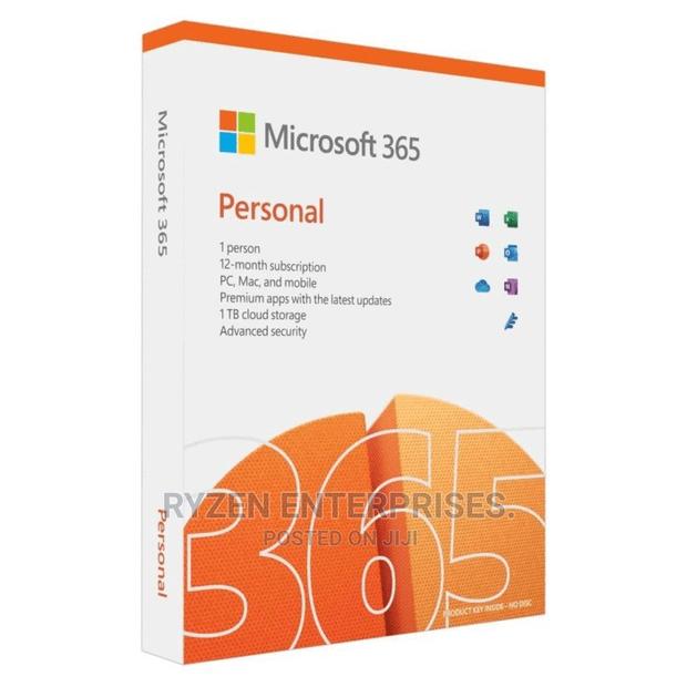 Microsoft Office 365 Personal - 1 Year Media Less 1 User - main view