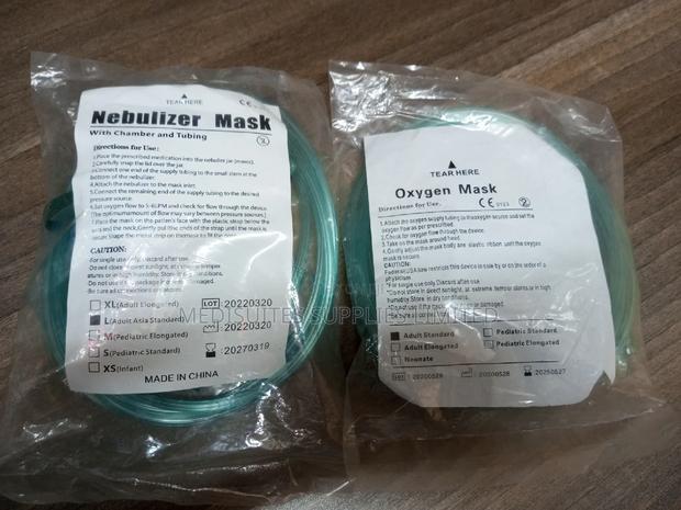 Nebulizer and Oxygen Mask - main view