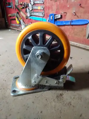 6" Heavy Duty Caster Wheel With Brakes