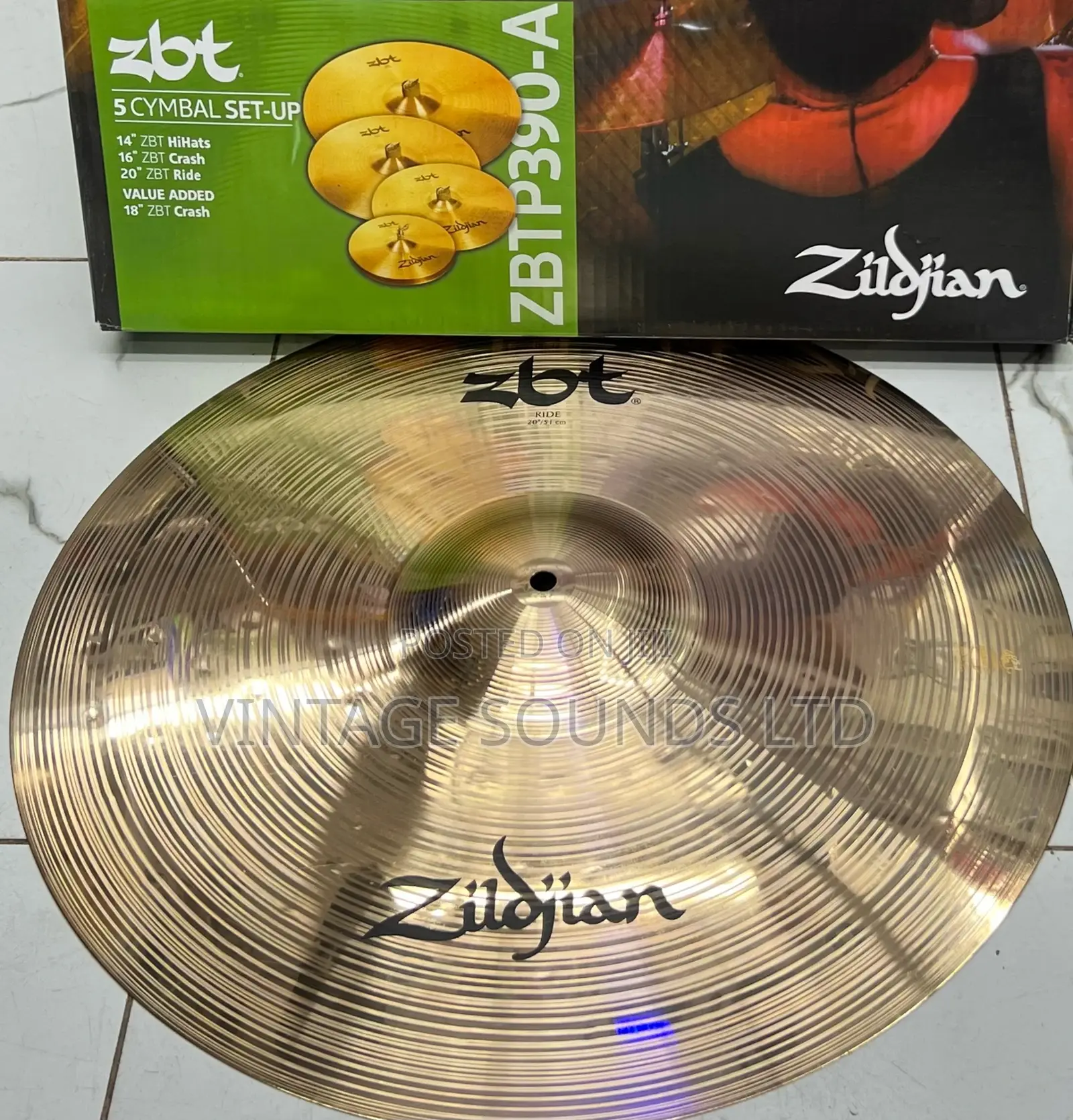 Zildjian 20inch Ride Cymbal( Bronze )