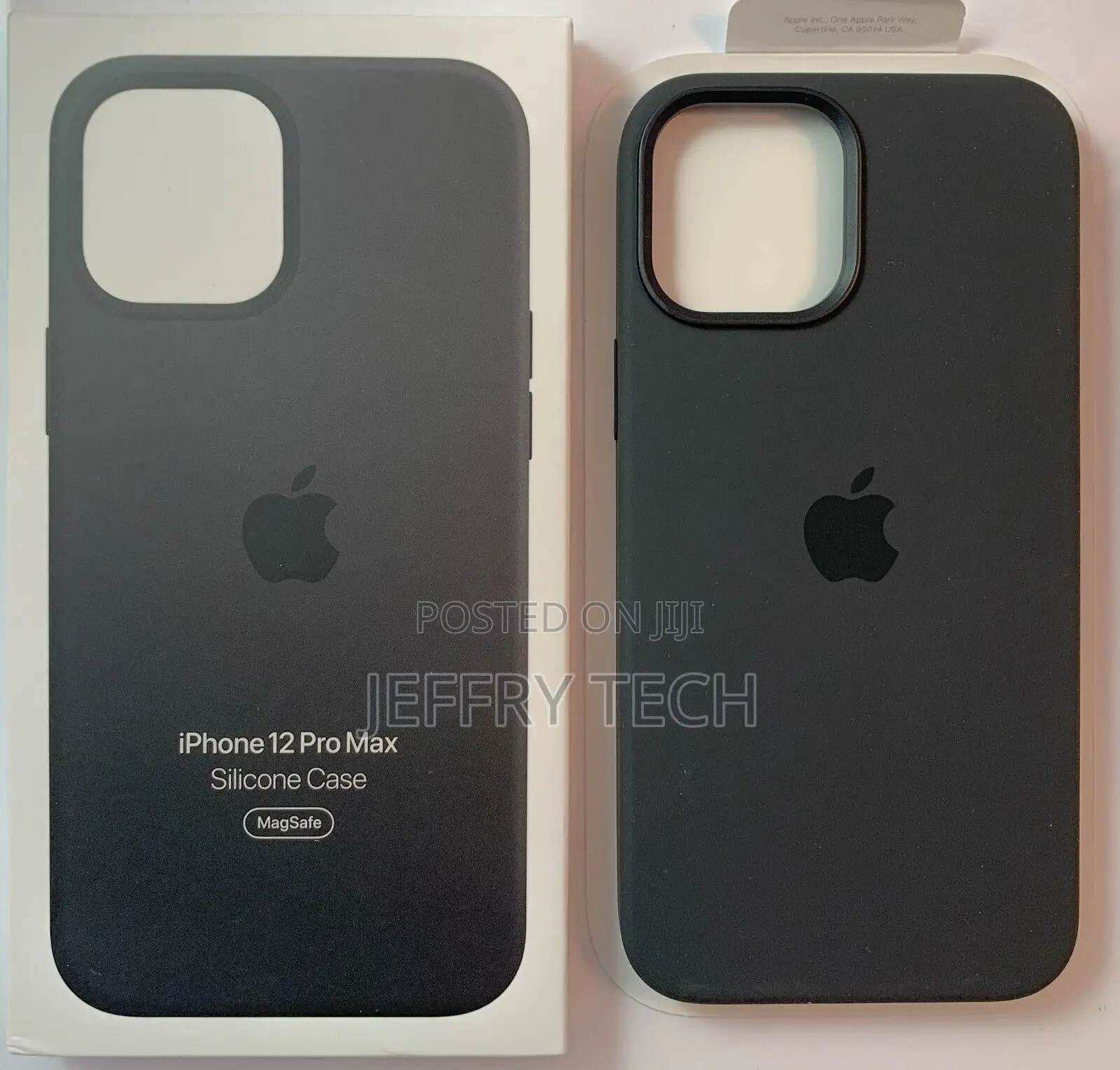 Genuine Apple Silicone Soft Case With Magsafe for iPhone 12