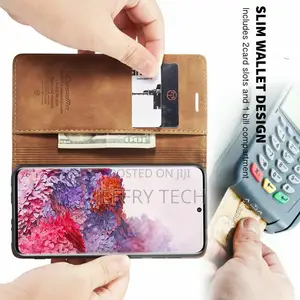 For Samsung S20 Ultra Note10 Plus S10 S9 S8 Flip Leather Wal