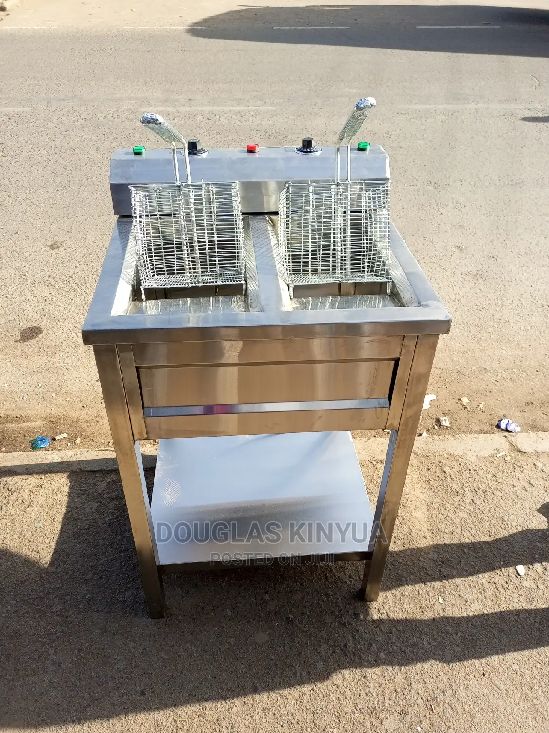 Stainless Steel Chips Fryer( Deep Double Fryer).