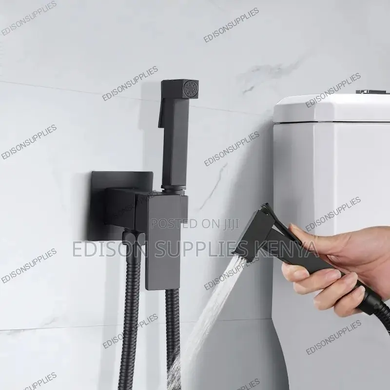 Stainless Steel Bidet Spray/Black Arabic Shower