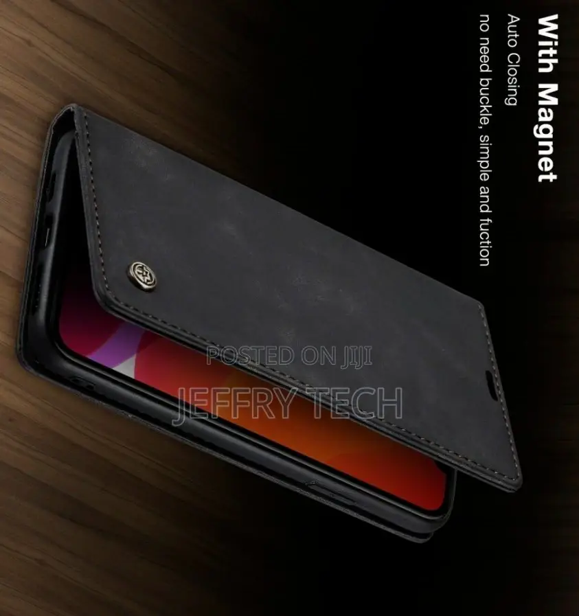 Leather iPhone Case for 6 7 8 Plus XR XS SE2 11 Pro Max 12 P