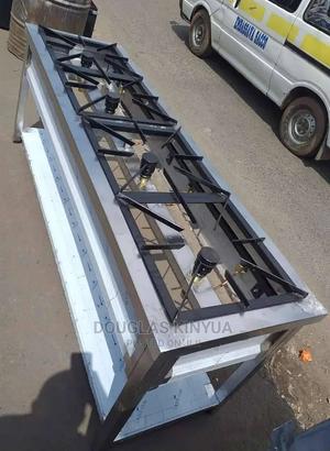 Gas Cooker, (Stainless Steel High Pressure 4burner). - thumbnail 2