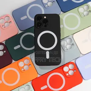 iPhone 11 12 13 14 Pro Max Magsafe Silicone Case Shockproof