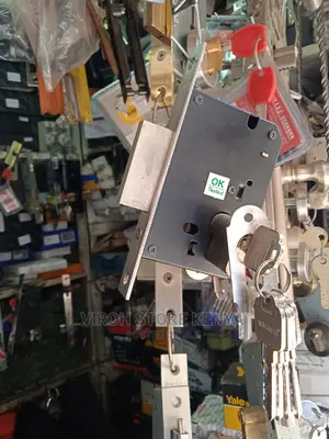 Heavy Duty Deadlock 5 Keys With Brass Bar Lock