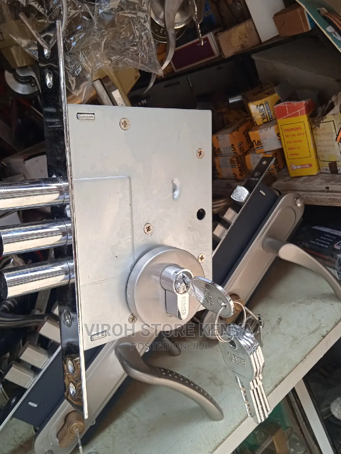 3 Pin Heavy Duty Deadlock 5 Keys