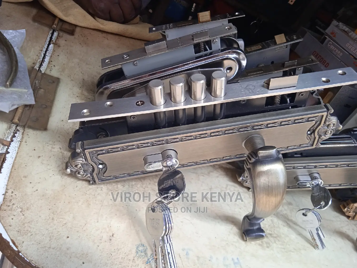 5keys 5 Pins Heavy Duty Door Lock Steel Door Lock or Wooden