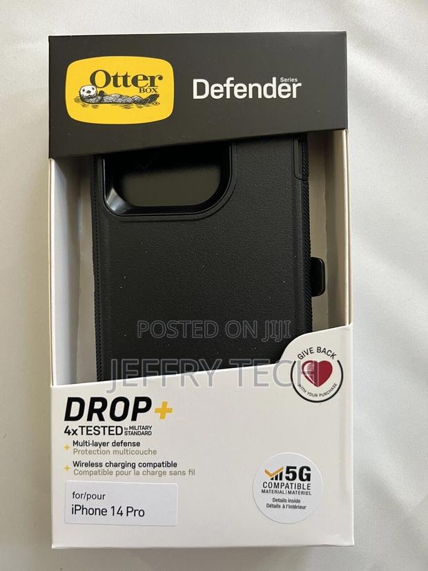 Otterbox Defender Series Case for iPhone 14 Pro - Black - main view