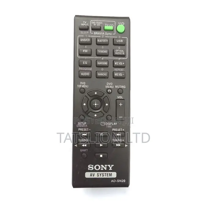 Sony Home Theater Remote - Black