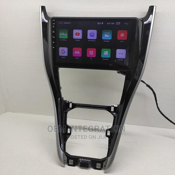 10" Android Radio for Toyota Harrier UV Black 2014-2017 - main view