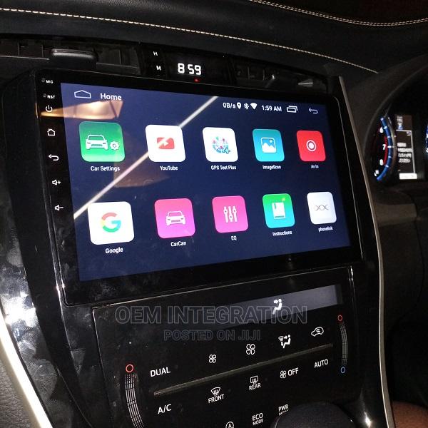 10" Android Radio for Toyota Harrier UV Black 2014-2017 - thumbnail 2