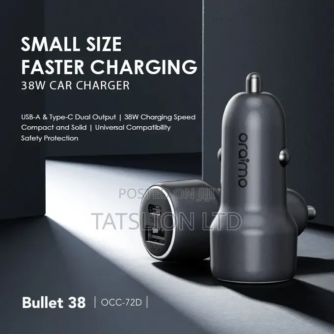 Oraimo Car Charger 48 Watts