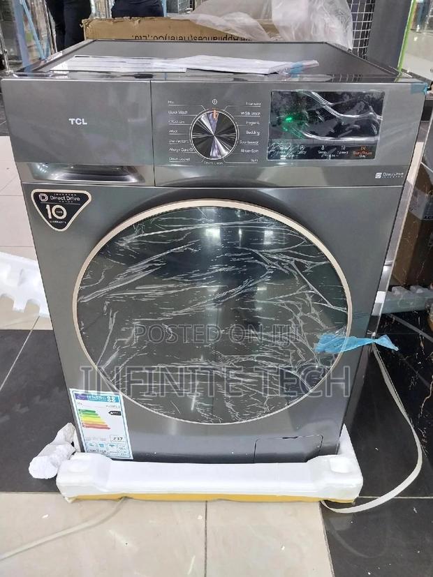 TCL Washing Machine Front Load 10kg - main view