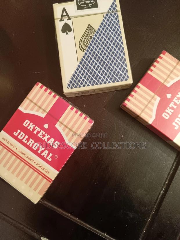 Quality Durable Plastic Poker Cards - thumbnail 2