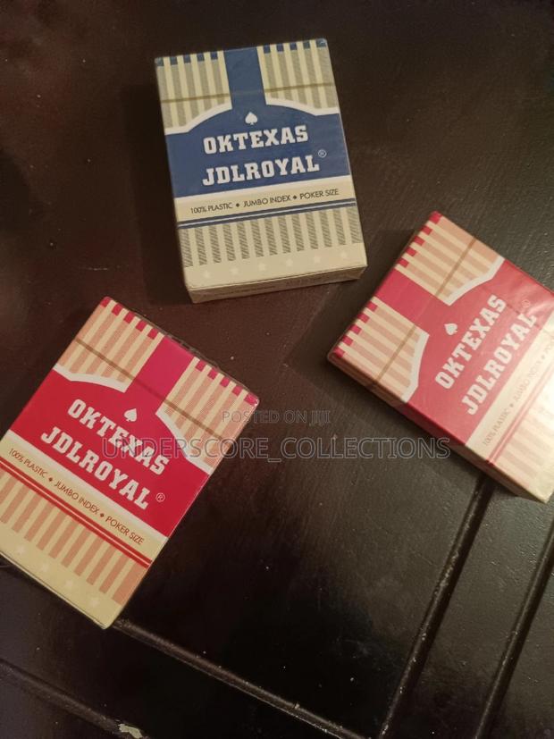 Quality Durable Plastic Poker Cards - thumbnail 3