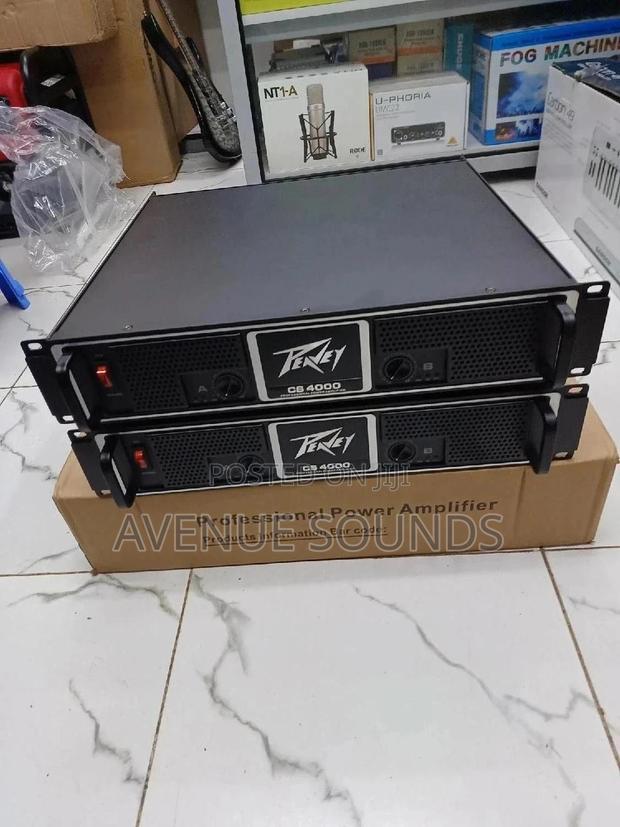 Peavey 4000w Amplifiers - main view