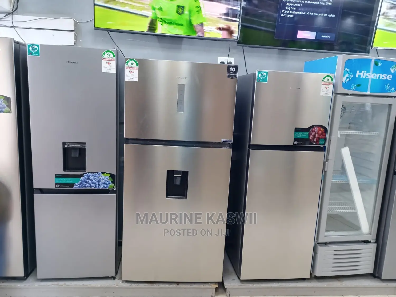 Hisense Ref510dr 510l Top Mount Fridge New