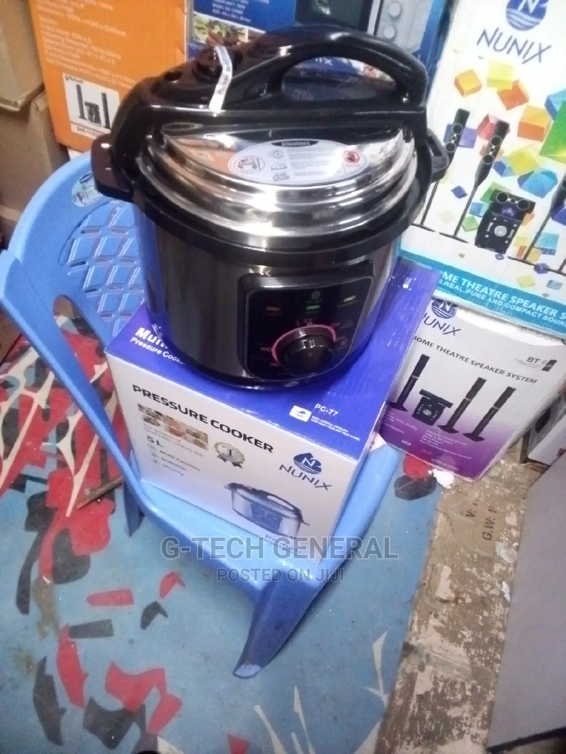 Nunix Brand New 5l Electric Pressure Cooker/Rice Cooker