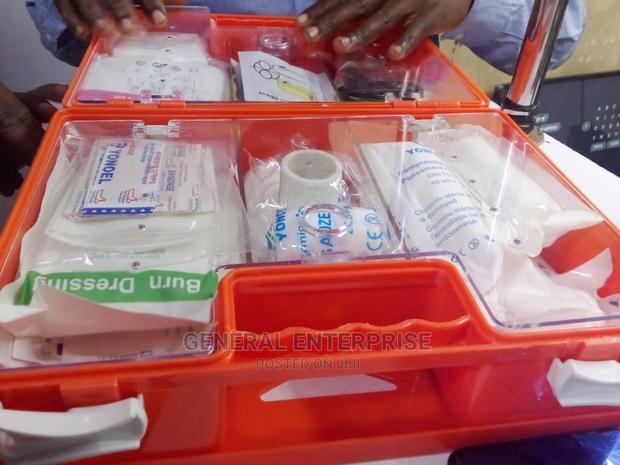 Brand New Red First Aid Box - main view