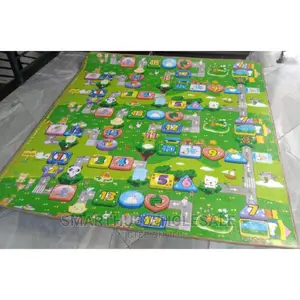 Green Baby Crawling Mat