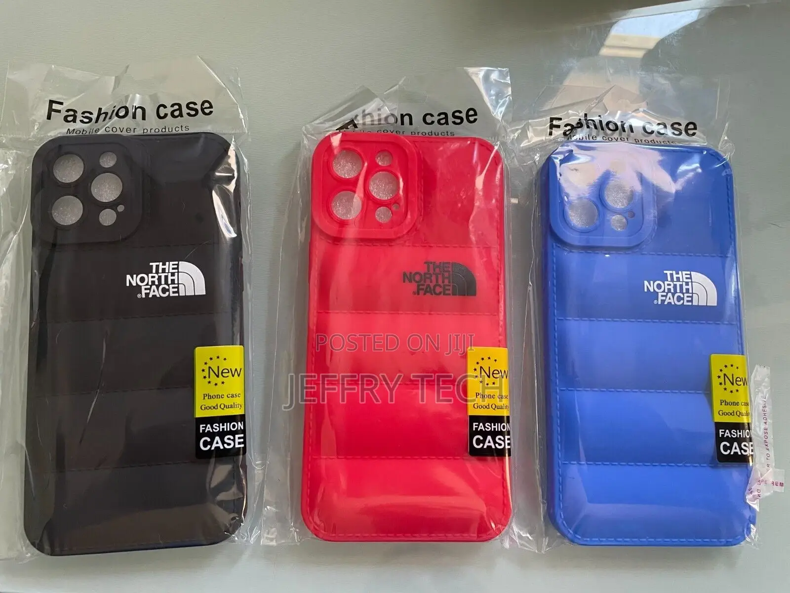 The North Face Puffer Jacket Phone Case for iPhone 11 12 13