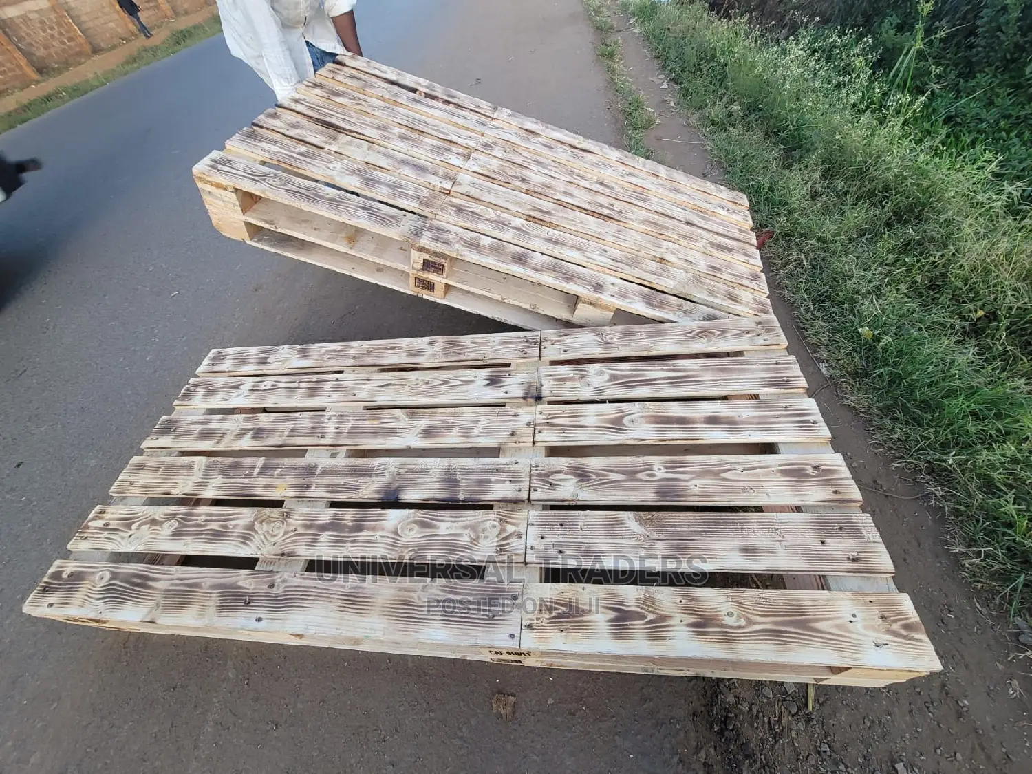 King Size 6*6 Splittable Wood Pallet Bed