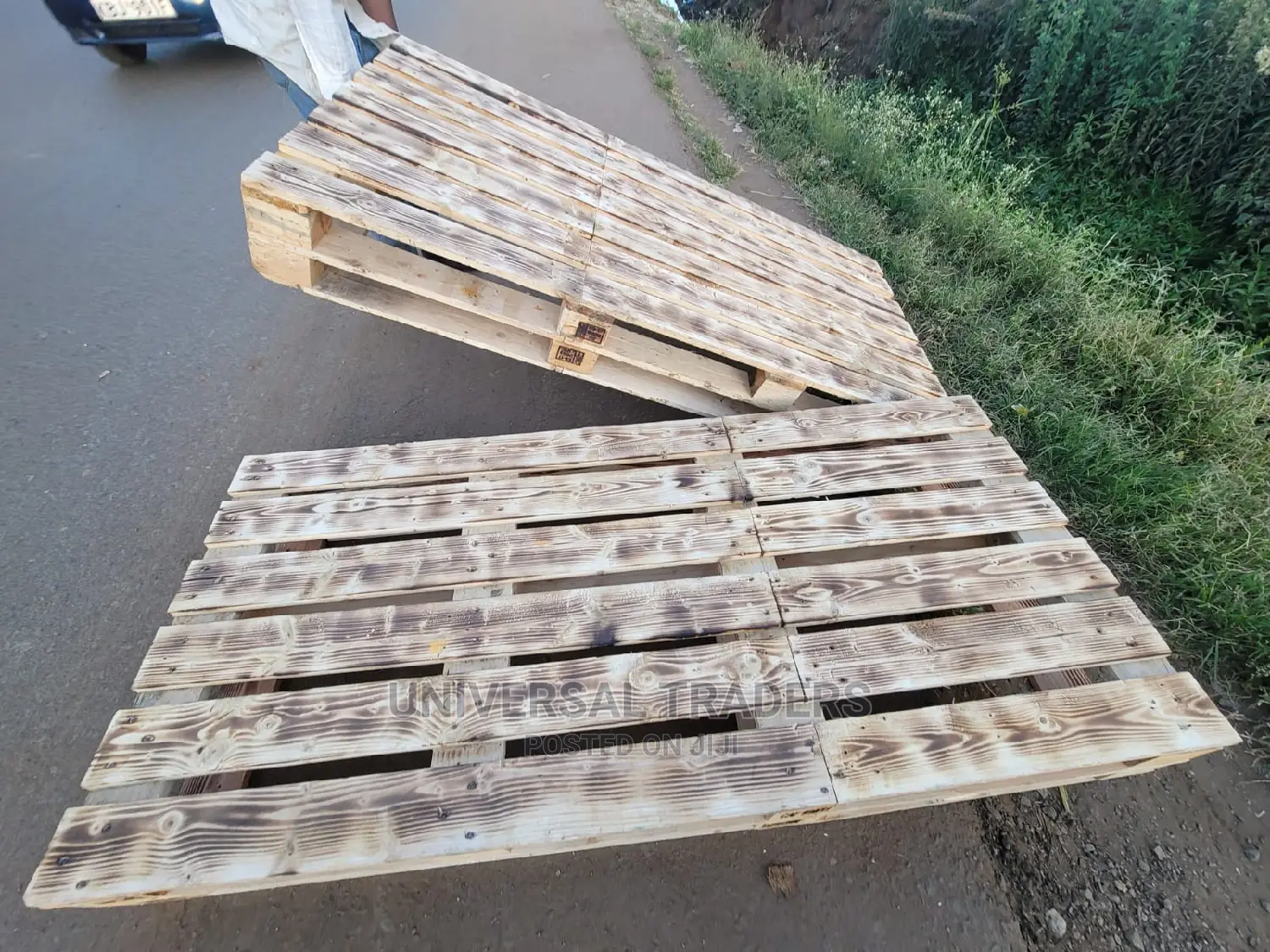 6*6 Detachable Wooden Pallet Bed