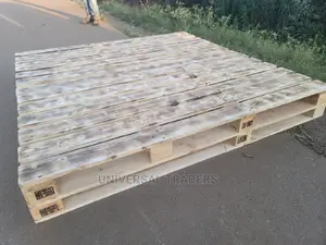 Splittable 5*6 Wood Pallets Bed on Offer - Wooden Pallets