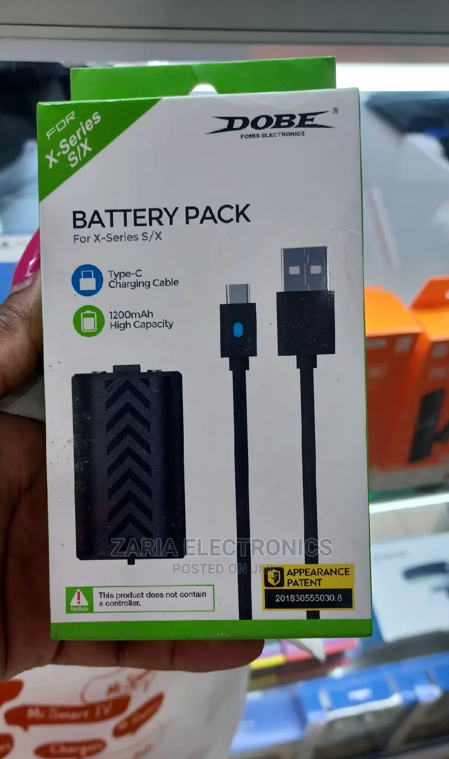 Battery Pack for Series X/S With Type C Charging Cable