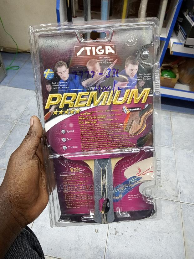 Premium Table Tennis Bat - main view
