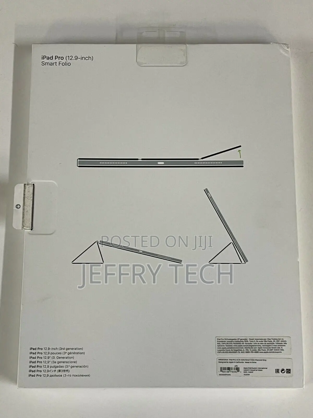 Apple Smart Folio Case for iPad Pro 12.9 3rd Gen MRXD2ZM/A