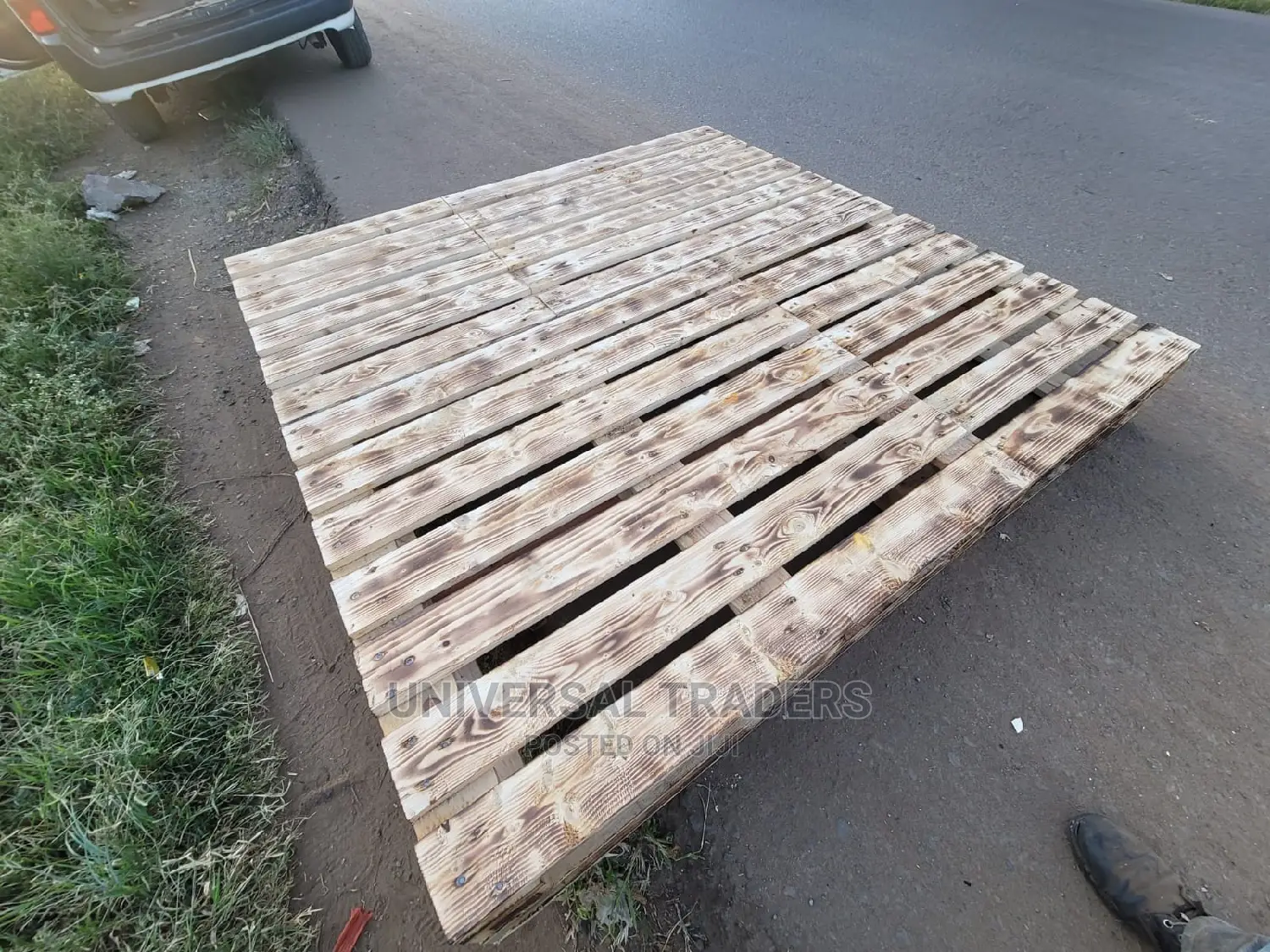 Detachable King Size 6 by 6ft Wooden Pallet Bed - 6*6 Bed