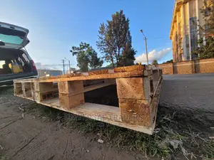 Detachable King Size 6 by 6ft Wooden Pallet Bed - 6*6 Bed