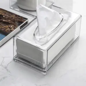 Transparent Acrylic Serviette / Napkin Holder