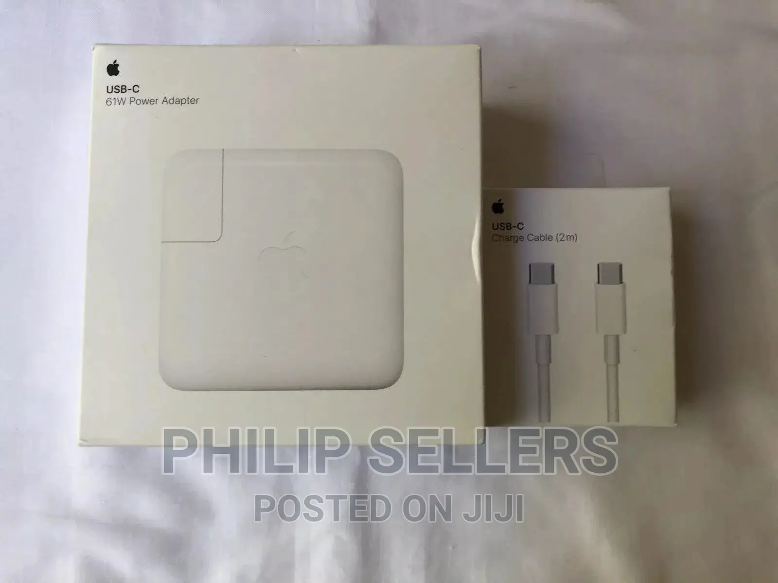 APPLE 61W USB-C Power Adapter Charger + 2m Cable