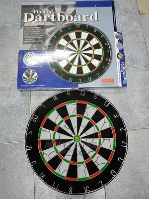 Flocked Dartboard