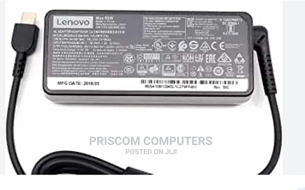 Lenovo L480, L580, T480, T480s, T490, T490s Charger Adapter
