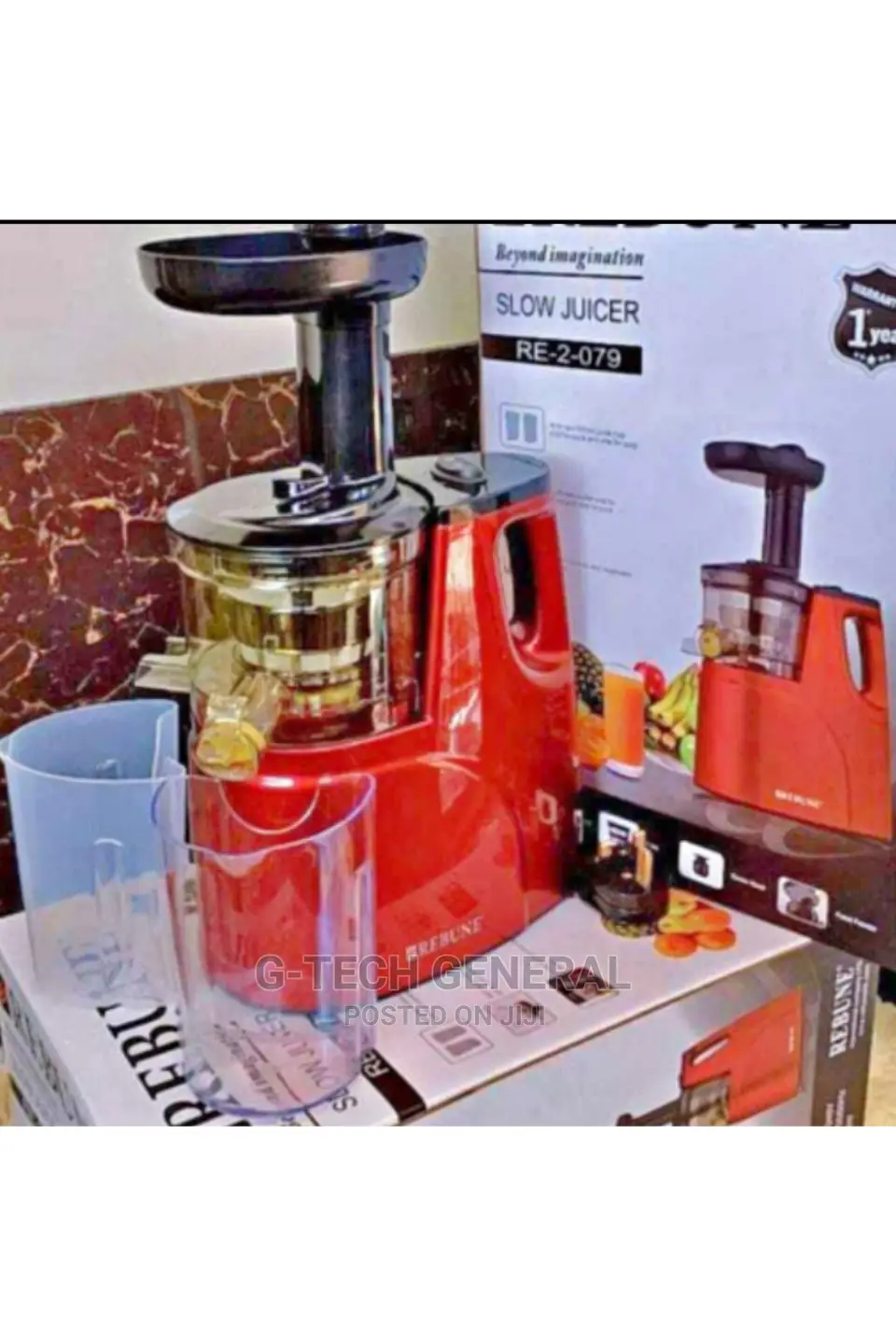 Rebune Re-S079 Slow Juicer