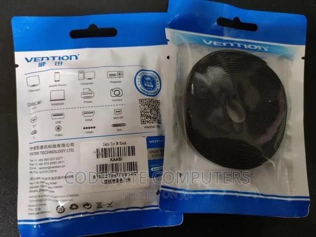 Vention Cable Tie 5M Black - main view