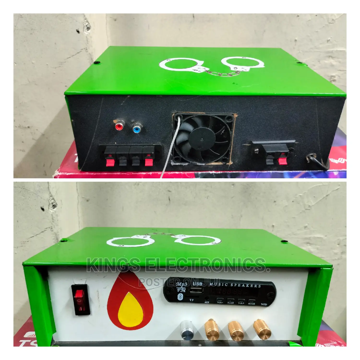 Jua Kali Modified Amplifiers