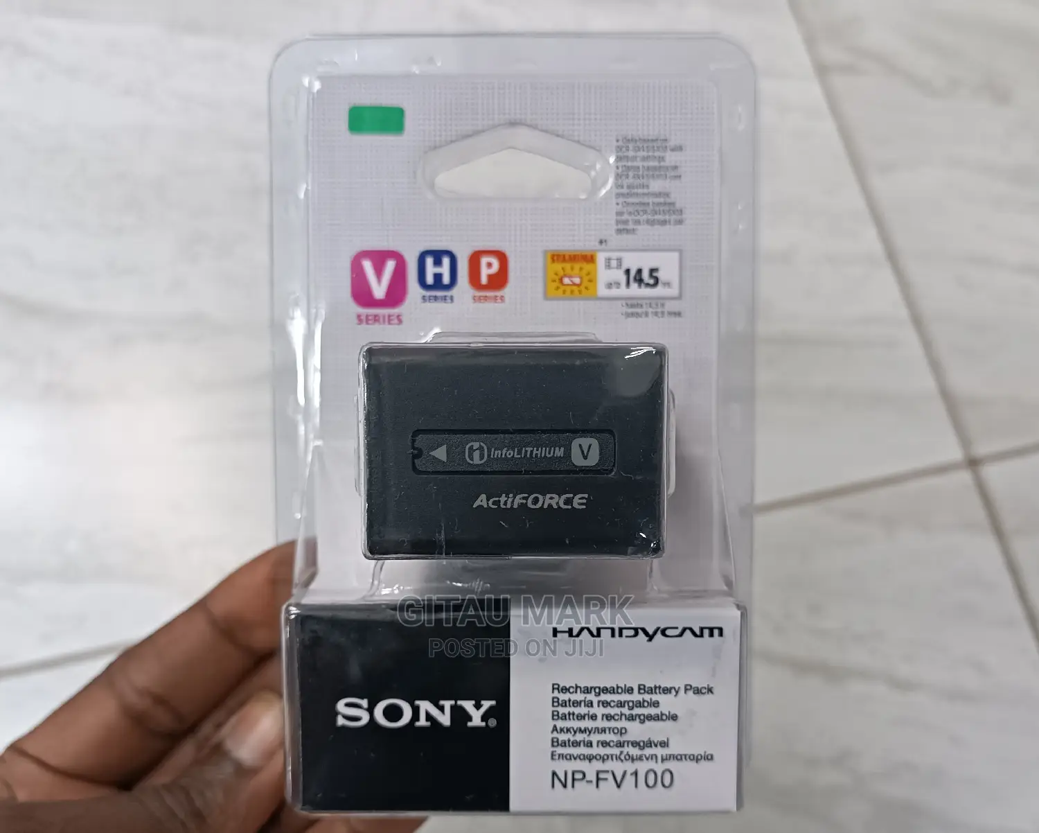 Sony Np-Fv100 Battery